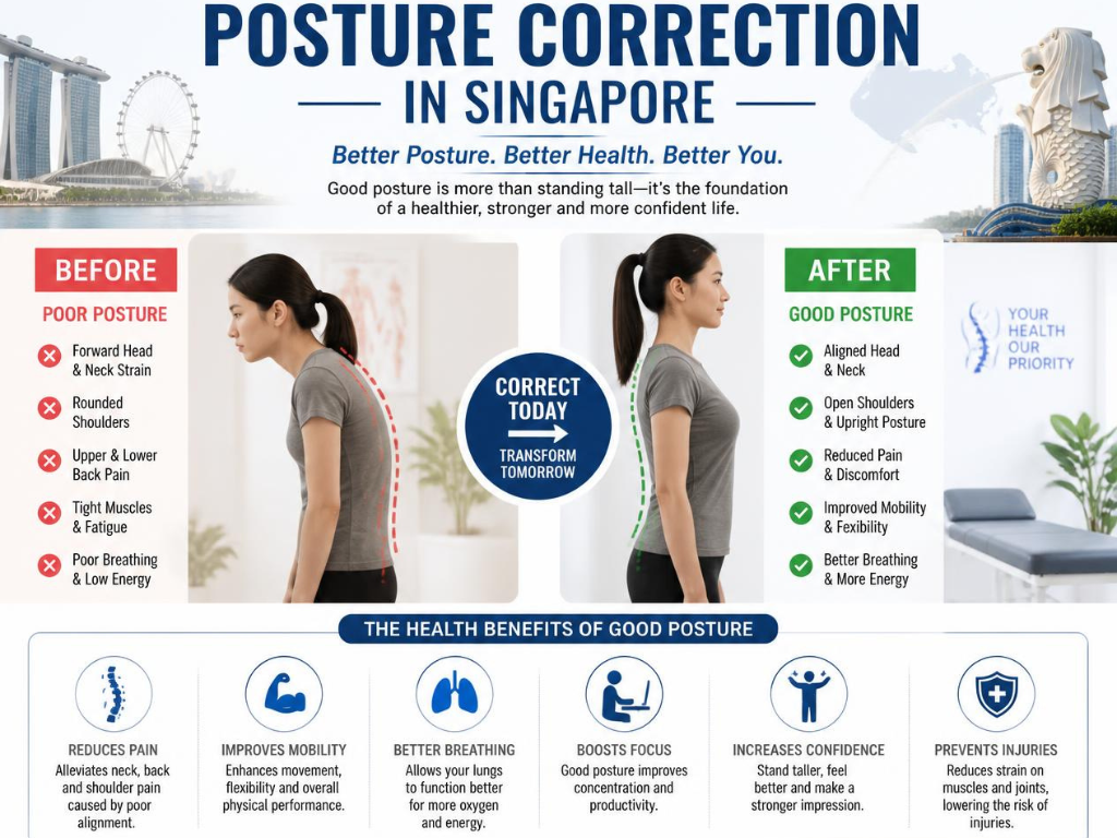 Posture Correction Singapore: What Actually Changes