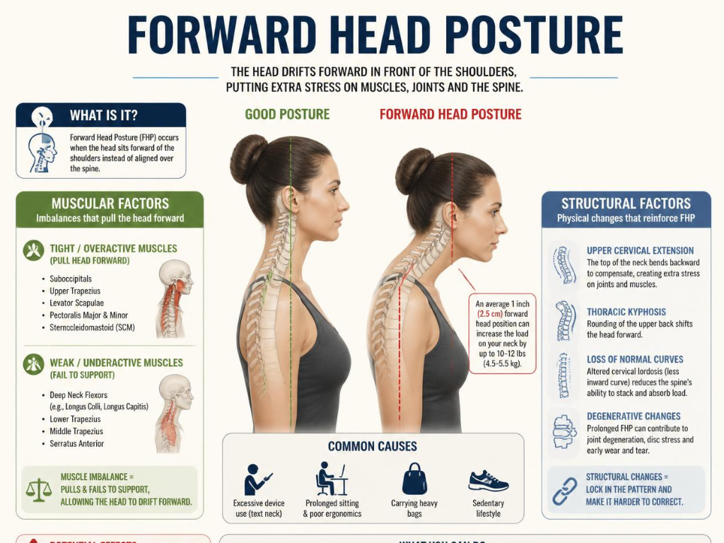 Forward Head Posture: Muscular or Structural?